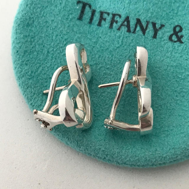 Tiffany ダブルラビングハートピアス