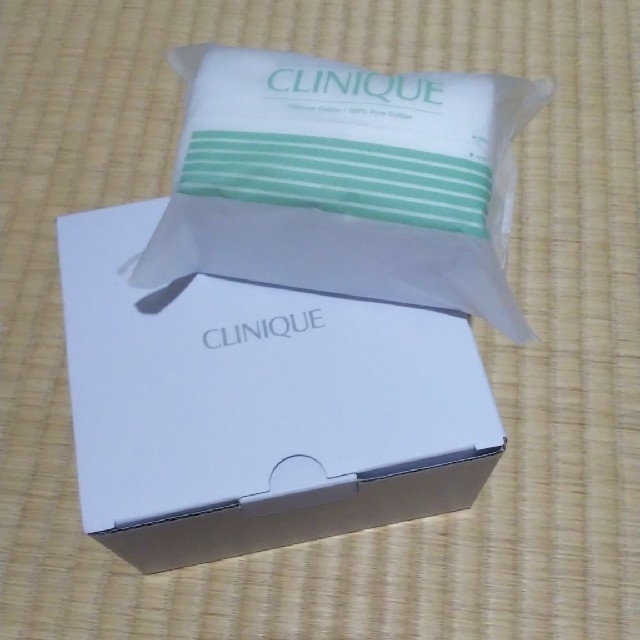 CLINIQUE(クリニーク)のCLINIQUE コットンケース コットン20枚 コスメ/美容のコスメ/美容 その他(その他)の商品写真