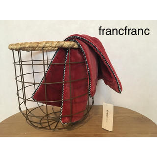 フランフラン(Francfranc)のfrancfranc ラブルト クッションカバー RED(クッションカバー)