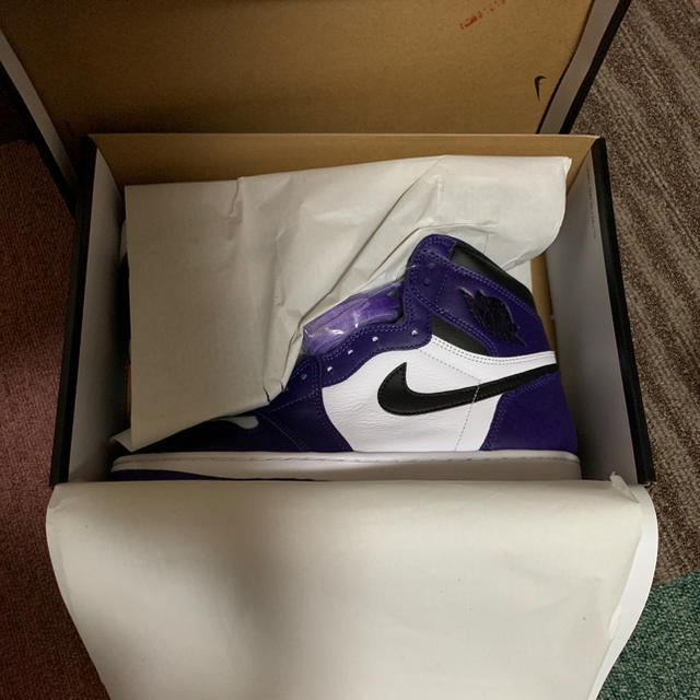 NIKE(ナイキ)のAir Jordan 1 High OG court purple メンズの靴/シューズ(スニーカー)の商品写真