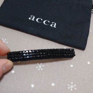 アッカ(acca)のacca ブラックヘアアクセ(バレッタ/ヘアクリップ)