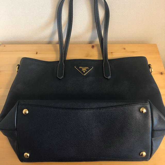NNPmama様専用 美品 PRADA プラダ レザー トートバッグ 【通販激安