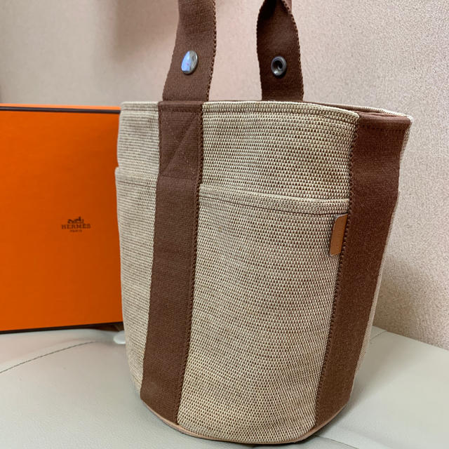 HERMES エルメス サクソー ハンドバッグ-