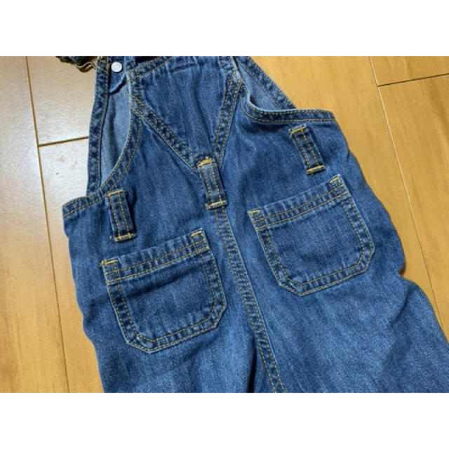 babyGAP(ベビーギャップ)のGAPデニム生地オーバーオール キッズ/ベビー/マタニティのベビー服(~85cm)(カバーオール)の商品写真