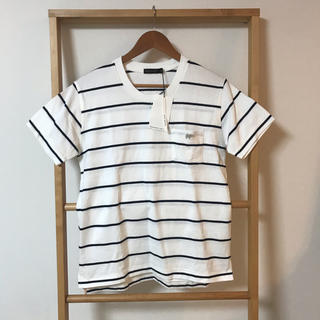 サイ(Scye)の☆未使用　scye basic サイベーシック　半袖ボーダーTシャツ(Tシャツ/カットソー(半袖/袖なし))