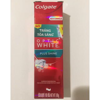 colgate OPTIC WHITE PLUS SHINE 100g(歯磨き粉)