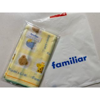 ファミリア(familiar)の新品 familiar ガーゼハンカチ(その他)