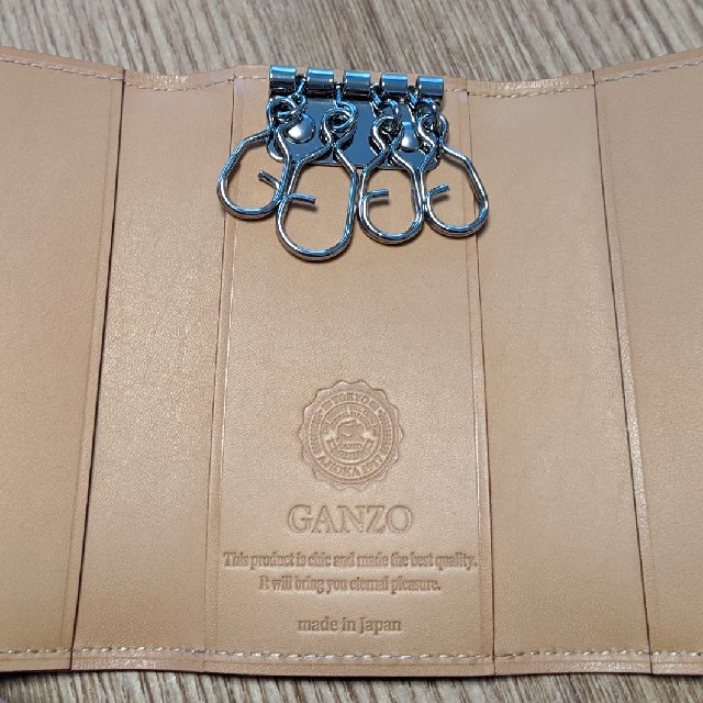 GANZO(ガンゾ)のGANZO CORDOVAN（コードバン）キーケース メンズのファッション小物(キーケース)の商品写真