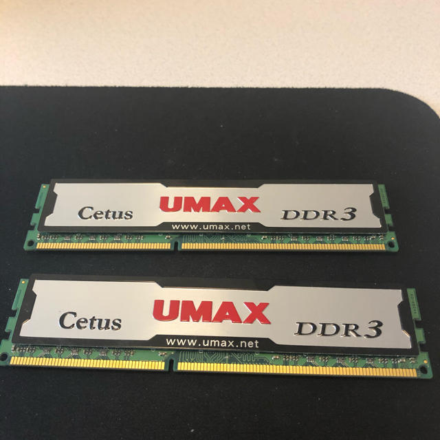 UMAX Cetus DDR3 16GB(8GB*2)[2020/04動作OK]