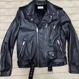 サンローラン(Saint Laurent)のSAINTLAURENTPARIS ヴァンパイア ライダーズ レザー ジャケット(ライダースジャケット)