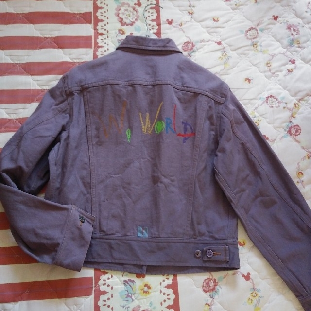 格安10❗ワンダフルワールドのジャケットパープル レディースのジャケット/アウター(その他)の商品写真