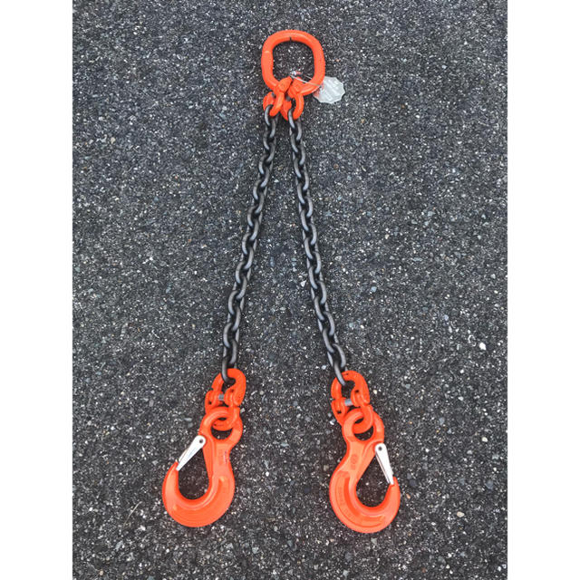新品 【ペワッグ】2本吊りチェーンスリングセット 3.2t×1.5m
