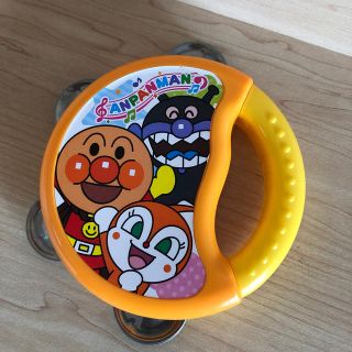 バンダイ(BANDAI)のアンパンマンタンバリン🎼.•*¨*•.•*¨*•.¸¸🎶(キャラクターグッズ)