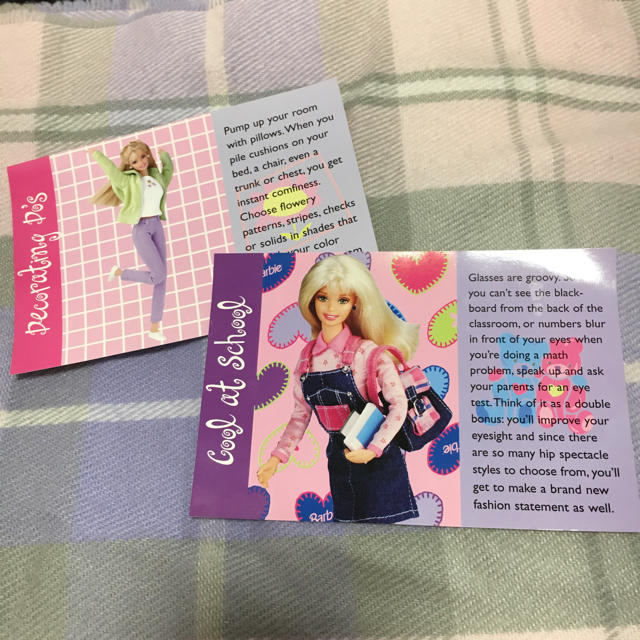 Barbie(バービー)のBarbie♡ポストカード その他のその他(その他)の商品写真