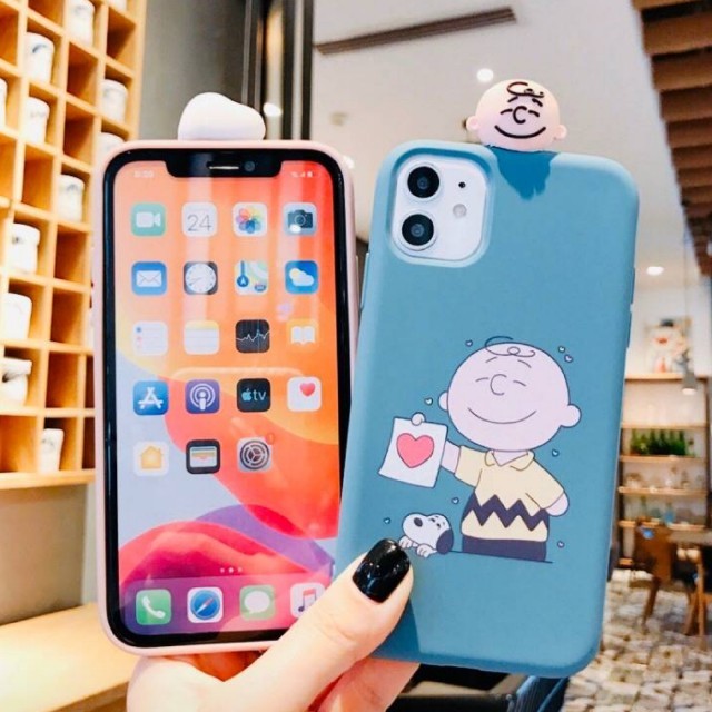 SNOOPY(スヌーピー)の【iPhone11】スヌーピーiPhoneケース♡ピンク スマホ/家電/カメラのスマホアクセサリー(iPhoneケース)の商品写真