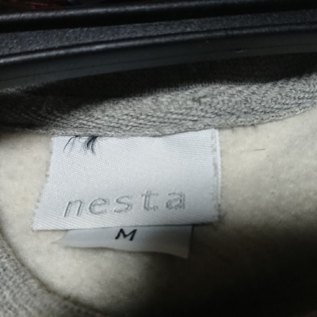 NESTA BRAND(ネスタブランド)のネスタ グレー トレーナー メンズのトップス(スウェット)の商品写真