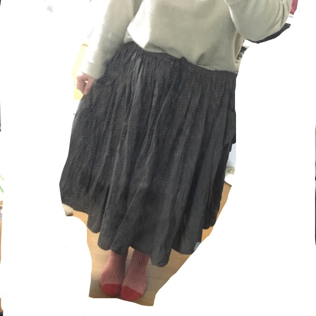 STUDIO CLIP(スタディオクリップ)のボイルギャザースカート レディースのスカート(ロングスカート)の商品写真