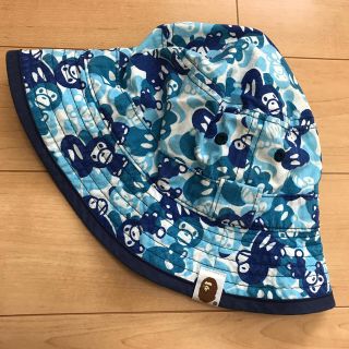 アベイシングエイプ(A BATHING APE)のBAPE KIDS☆帽子 S(50)(帽子)