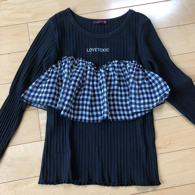 lovetoxic(ラブトキシック)のラブトキ☆トップス キッズ/ベビー/マタニティのキッズ服女の子用(90cm~)(Tシャツ/カットソー)の商品写真