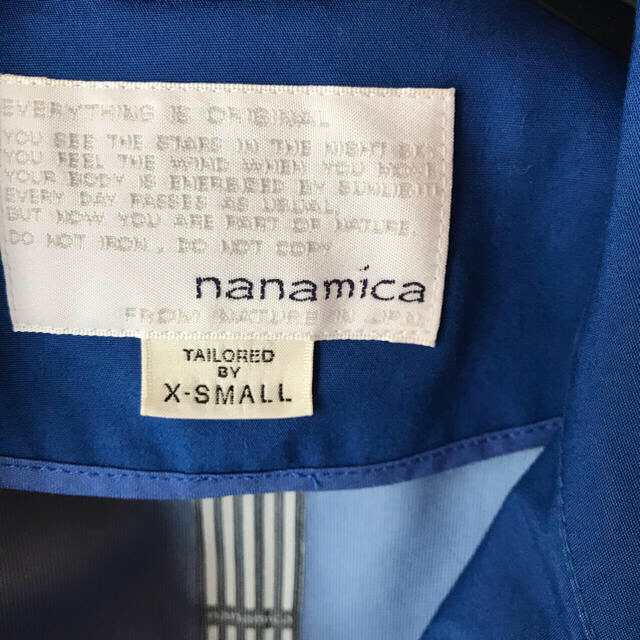 nanamica(ナナミカ)のnanamica  ナナミカ GORE-TEX ゴアテックス　ステンカラーコート メンズのジャケット/アウター(ステンカラーコート)の商品写真