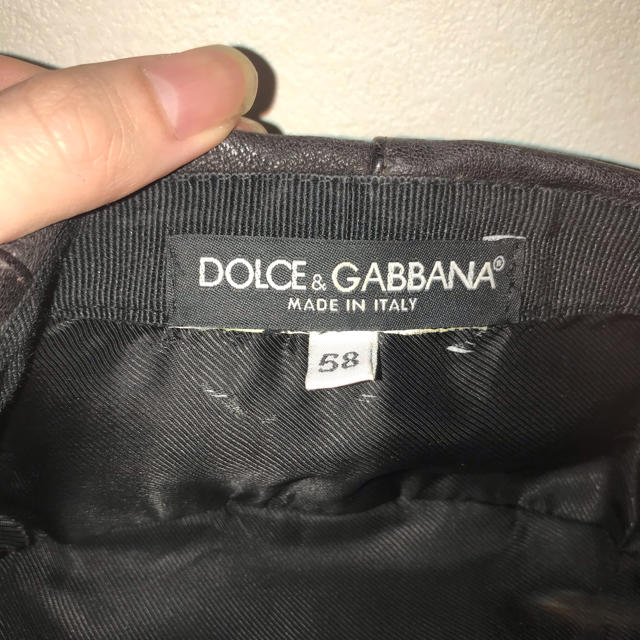 DOLCE&GABBANA(ドルチェアンドガッバーナ)のDolce&Gabbana メンズ キャスケット 帽子 メンズの帽子(ハンチング/ベレー帽)の商品写真