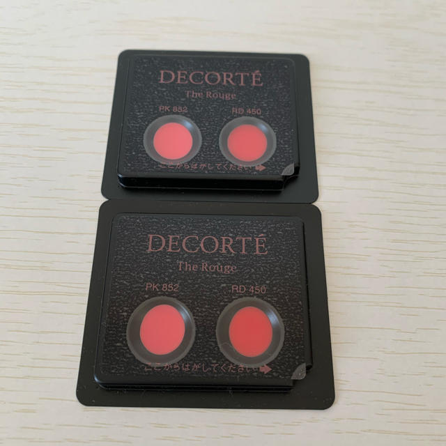 COSME DECORTE(コスメデコルテ)のDECORTE ルージュサンプルセット コスメ/美容のキット/セット(サンプル/トライアルキット)の商品写真