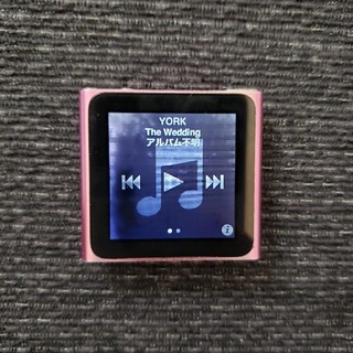 アイポッドタッチ(iPod touch)のiPodnano ジャンク品 第6世代(ポータブルプレーヤー)