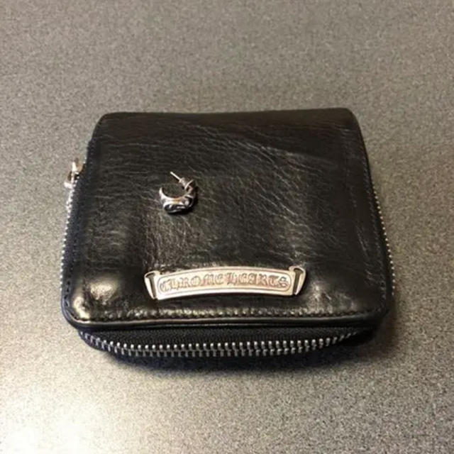 Chrome Hearts(クロムハーツ)の正規品　美品　クロムハーツ　スクエアジップ　財布　おまけ付き メンズのファッション小物(折り財布)の商品写真