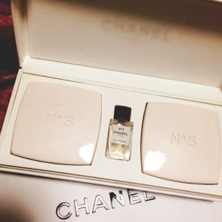 シャネル(CHANEL)のCHANEL 香水 石鹸 セット(ボディソープ/石鹸)