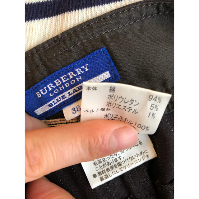 BURBERRY BLUE LABEL(バーバリーブルーレーベル)のBurberry BLUE LABEL バーバリー ハーフパンツ レディースのパンツ(ハーフパンツ)の商品写真