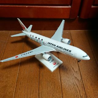 アラシ(嵐)の現状品 1/200 JAL ボーイング 777-200 嵐JET  JAL (アイドルグッズ)