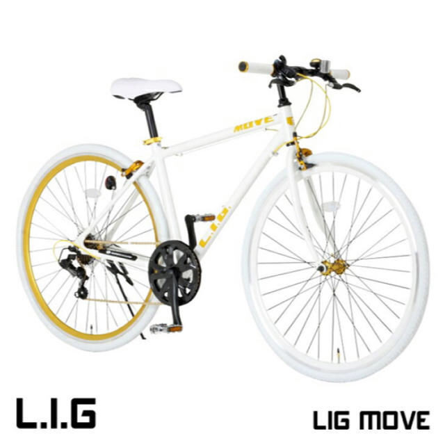 LIG MOVE ホワイト　クロスバイクのサムネイル