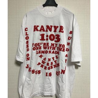 オフホワイト(OFF-WHITE)の土日限定　kanye jesus is king Tシャツ(Tシャツ/カットソー(半袖/袖なし))