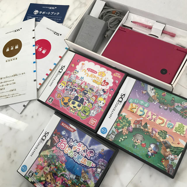 ニンテンドーDS(ニンテンドーDS)のニンテンドーDS どうぶつの森 SET エンタメ/ホビーのゲームソフト/ゲーム機本体(家庭用ゲーム機本体)の商品写真