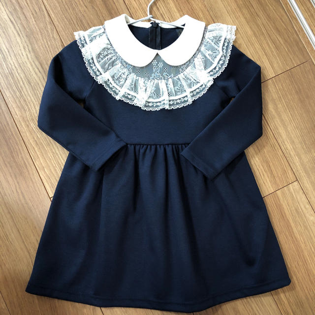 petit main(プティマイン)の美品♡女の子　フォーマルワンピース　100cm キッズ/ベビー/マタニティのキッズ服女の子用(90cm~)(ドレス/フォーマル)の商品写真