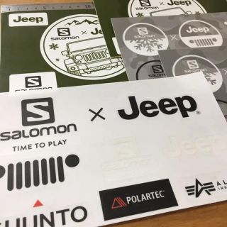 サロモン(SALOMON)のサロモン  ステッカーキャンペーン　ジープ　スント(その他)