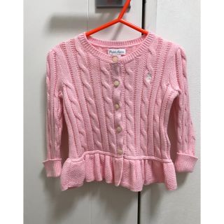 ポロラルフローレン(POLO RALPH LAUREN)のラルフローレン  通年　カーディガン12M(80)(カーディガン/ボレロ)