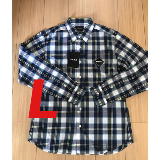 F.C.R.B. - FCRB ネルシャツ Lサイズ flannel ブリストル の通販 by 売り切り！あみ｜エフシーアールビーならラクマ