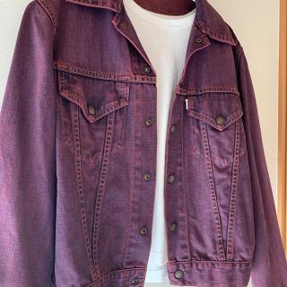 【最終お値下げ】Levi’s デニムジャケット(パープル)