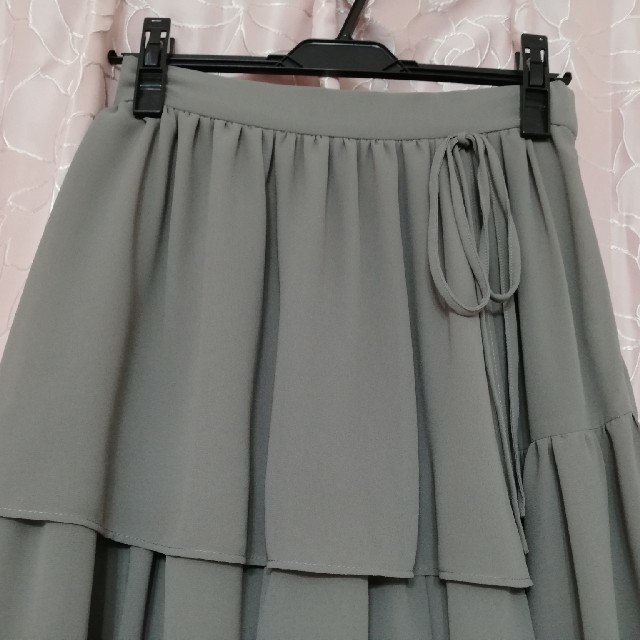 Rirandture(リランドチュール)のリランドチュール💗ランダムティアードスカート💗モカ レディースのスカート(ロングスカート)の商品写真