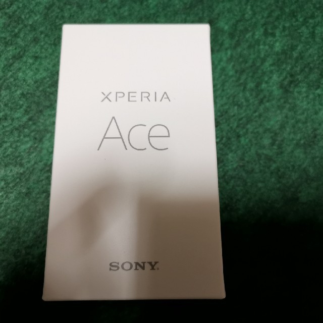 xperia ace ホワイトスマートフォン本体