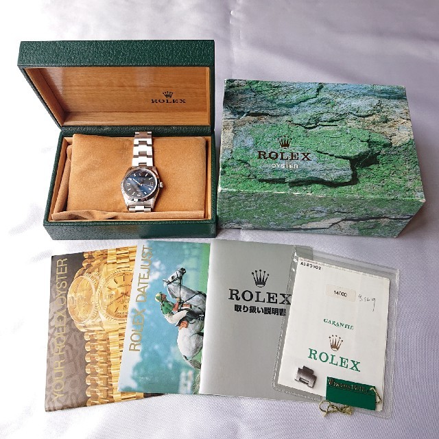 美品 ロレックス エアキング 14000 A番  保証書付 ROLEX