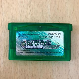 ニンテンドウ(任天堂)のポケットモンスター　エメラルド　ソフト　希少　GBA(家庭用ゲームソフト)