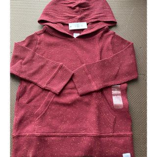 ベビーギャップ(babyGAP)の新品未使用！GAP パーカー付きカットソー　100(Tシャツ/カットソー)