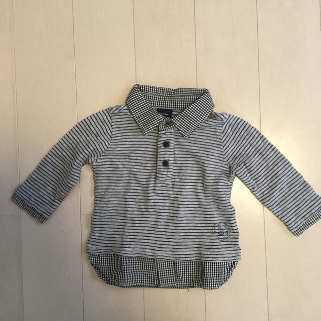 babyGAP(ベビーギャップ)のベビーギャップ　長袖カットソー　70 キッズ/ベビー/マタニティのベビー服(~85cm)(シャツ/カットソー)の商品写真