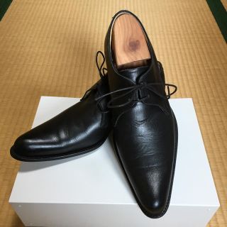 タケオキクチ(TAKEO KIKUCHI)のTAKEO KIKUCHI タケオキクチレザーシューズ　26〜26.5 美中古品(ドレス/ビジネス)