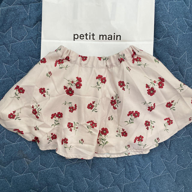 petit main(プティマイン)のプティマイン❤️ 花柄スカート キッズ/ベビー/マタニティのキッズ服女の子用(90cm~)(スカート)の商品写真