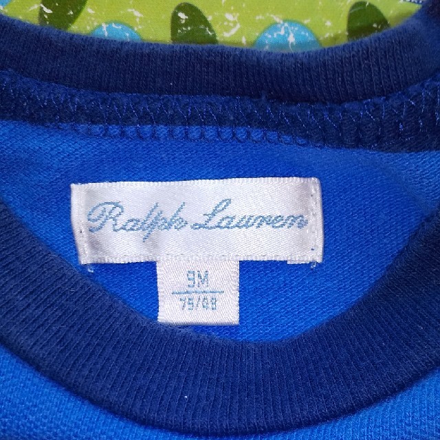 Ralph Lauren(ラルフローレン)のラルフローレン ボーダー Tシャツ キッズ/ベビー/マタニティのベビー服(~85cm)(Ｔシャツ)の商品写真