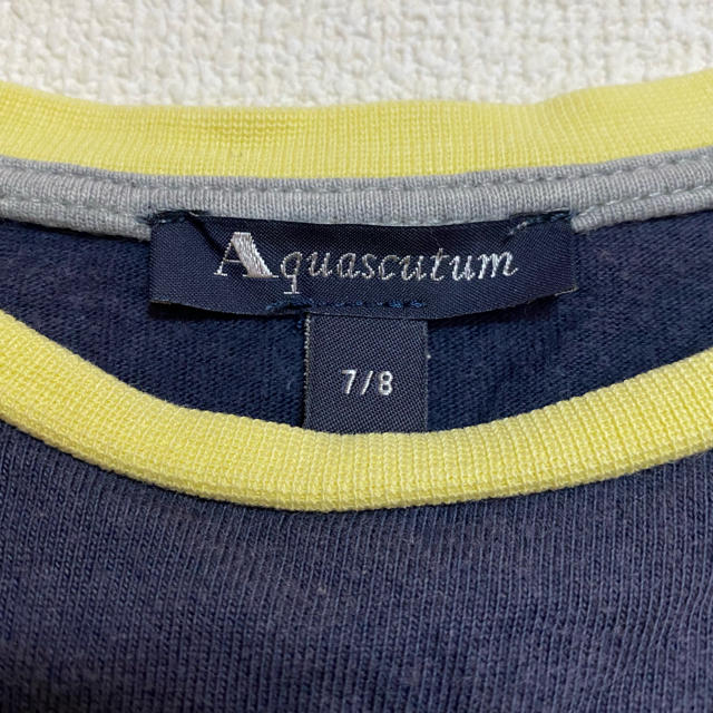 AQUA SCUTUM(アクアスキュータム)のアクアスキュータム　ボーダー長袖Tシャツ キッズ/ベビー/マタニティのキッズ服男の子用(90cm~)(Tシャツ/カットソー)の商品写真