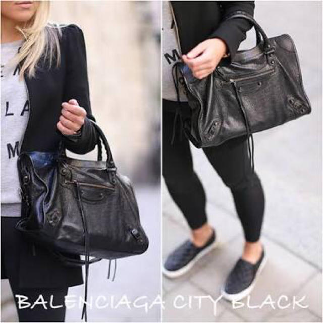 BALENCIAGA BAG - 【正規品】バレンシアガシティ黒の通販 by Melon's ...